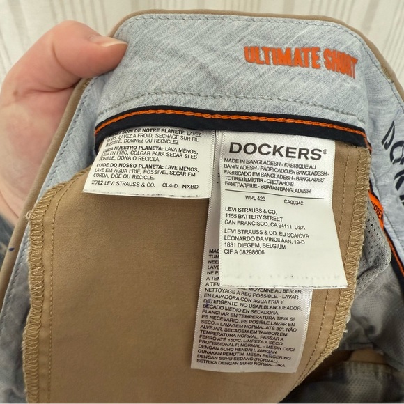 🌈5/$25 BUNDLE Khaki Dockers Supreme Flex Ultimate Shorts - Picture 7 of 7